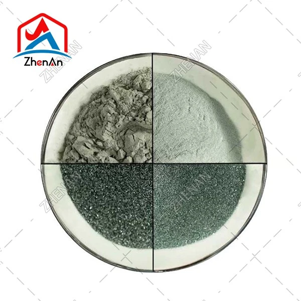Green Silicon Carbide SiC Powder 1000 Mesh factory