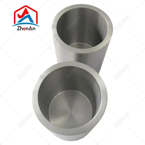 Round mouth molybdenum crucible